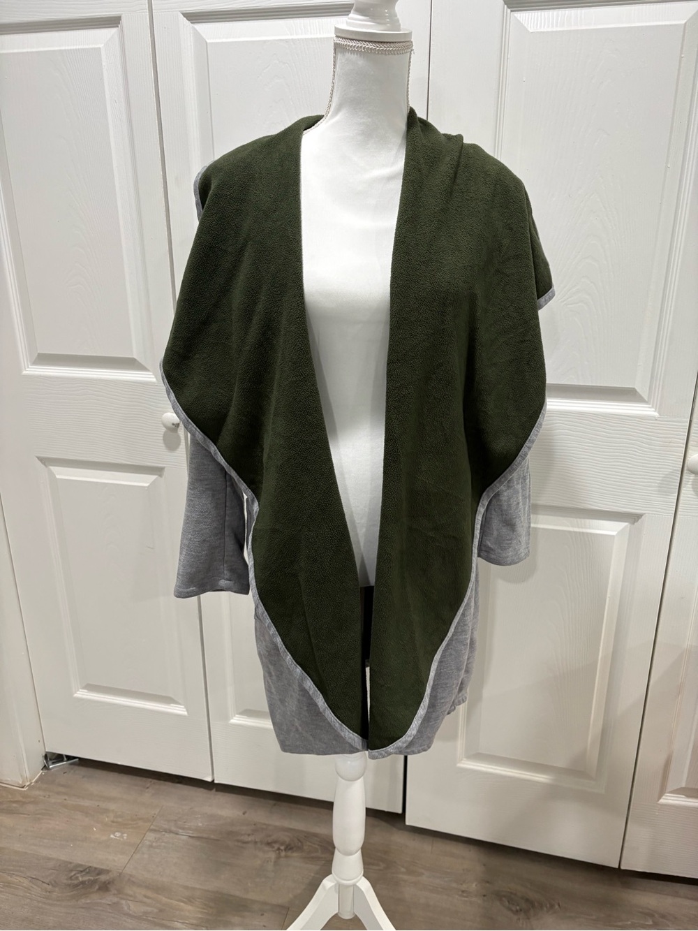 Fabletics Olive Green Fleece Pullover